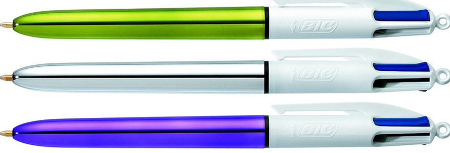 Stylo BIC 4 couleurs